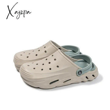 Men Slippers Summer New EVA Soft-soled Platform Slides Sandals Indoor Outdoor Walking Beach Shoes Flip Flops Mens Shoes